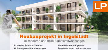 Neubau 2 Zimmer Wohnung mit großem Balkon