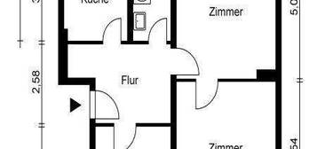 3-Zimmer-Dachgeschosswohnung in Duisburg