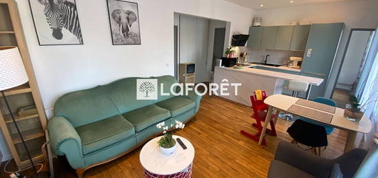 Appartement  à louer, 3 pièces, 2 chambres, 54 m²