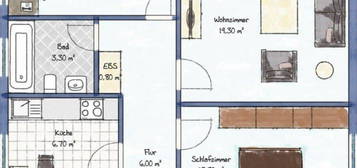 Charmante 3-Zimmer-Wohnung in Herne-Crange zur Miete