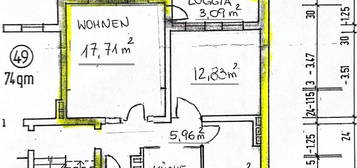 Kernsanierte 3-Zimmer Wohnung mit Loggia und hochwertiger Ausstattung - Ihr neues Zuhause!