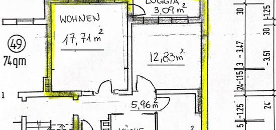 Kernsanierte 3-Zimmer Wohnung mit Loggia und hochwertiger Ausstattung - Ihr neues Zuhause!