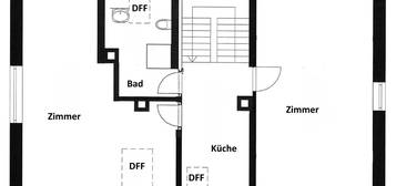 2-Zimmer-WG im DG