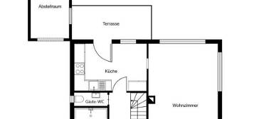 Schönes Einfamilienhaus 3 Zimmer mit, Garten und Garage in Heide