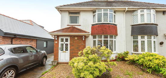 Semi-detached house for sale in Gendros Crescent, Gendros, Swansea SA5