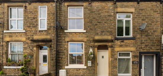 Terraced house for sale in Laneside Road, New Mills, High Peak SK22