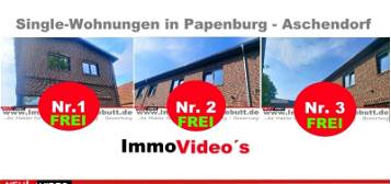 Vorankündigung: 3 mal Singlewohnungen im OG in Papenburg / Aschendorf