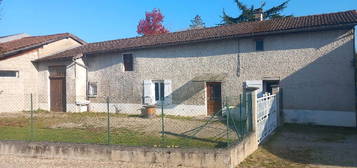 Maison de village 80m2+terrain de350m2