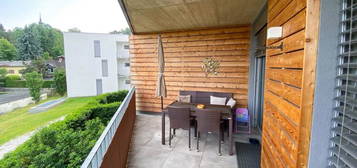 2-Zimmer Neubauwohnung mit Balkon, Blick ins Grüne Nähe Straßganger Bad