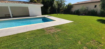 Apt T3 + piscine + 82m² dont jardin + parking