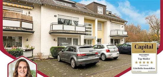 Ideale Kapitalanlage! Solide vermietete 2-Zimmer-Wohnung mit Balkon und Stellplatz in Bonn-Beuel