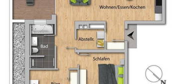 3-Zimmer-Penthousewohnung in Kehl-Sundheim zu vermieten