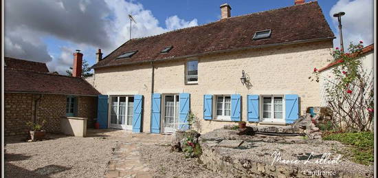 Maison à vendre 10 pièces ESTOUY, corps de ferme, gite et investissement locatif, 7ch, jardin