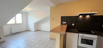 Appartement  à louer, 2 pièces, 1 chambre, 53 m²