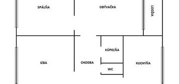 3-IZBOVÝ BYT S LODŽIOU , A.PRÍDAVKA, SÍDLISKO 3 ,PREŠOV