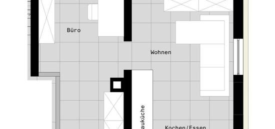 Erstbezug Einliegerwohnung mit vollausgestatteter Einbauküche und Badezimmer