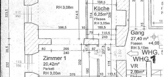 Neu renovierte 3 Zimmerwohnung ca. 60m² im Zentrum zu vermieten