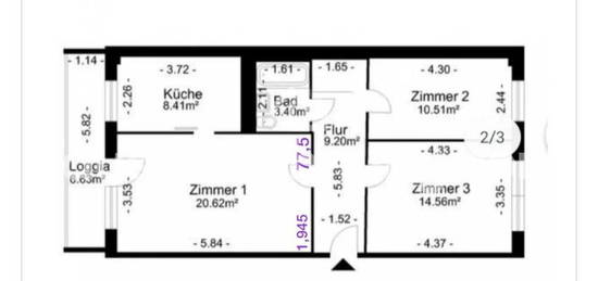 [TAUSCHWOHNUNG] 3-Zimmer-Wohnung Berlin Marzahn