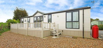 Lodge for sale in Wainfleet Bank, Wainfleet, Skegness PE24