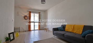 Appartement meublé  à louer, 2 pièces, 1 chambre, 38 m²