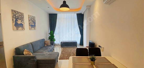 ALANYA MAHMUTLAR YEKTA BLUE 3 SİTESİNDE SATILIK 1+1 EŞYALI DAİRE