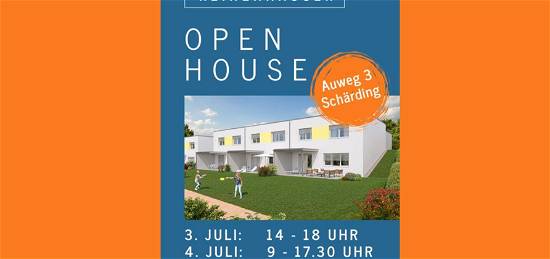 Open House Schärding - REIHENHAUS Nr. 3 NEUBAU -gegenüber Kainzbauernweg 27 am Auweg