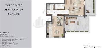 Apartament 3 camere I Campina Residence I Proiect Nou I D...