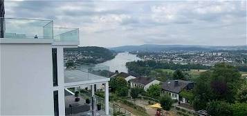 Penthouse mit Rheinblick & Balkon in bester Lage von Vallendar