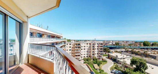 Particulier loue 2 pièces 51m2 Vue mer panoramique CAGNES /MER