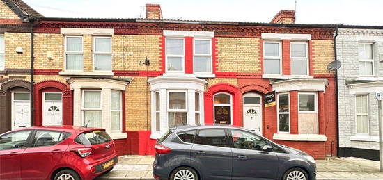 Terraced house for sale in Wykeham Street, Liverpool, Merseyside L4