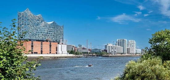 Attraktive Neubauwohnung in der Hafencity mit Wasserblick auf den Grasbrookhafen & Elbphilharmonie!