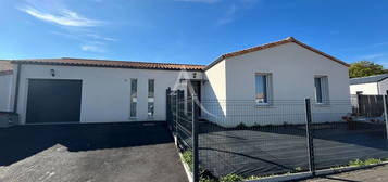 Maison neuve de plain-pied  à vendre, 5 pièces, 4 chambres, 120 m²