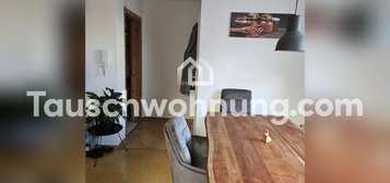 Tauschwohnung: Schöne 2-Zimmer Wohnung mit großer Terrasse