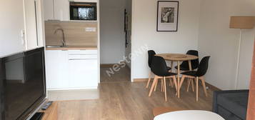 Toulouse Pouvourville 31400 appartement  T2 meublé  de 34.55 m2 , parking, balcon et cave