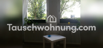 Tauschwohnung: 1,5 Zimmer gegen größere Wohnung