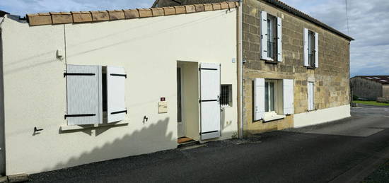 À vendre : T2 meublé de 50 m² en plein centre de Pugnac, disponible immédiatement !