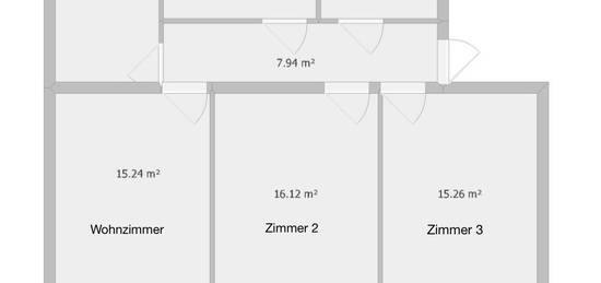 4 Zimmer Wohnung zu vermieten