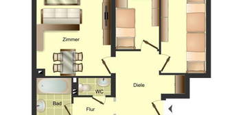 Demnächst frei! 4-Zimmer-Wohnung in Sankt Augustin Menden