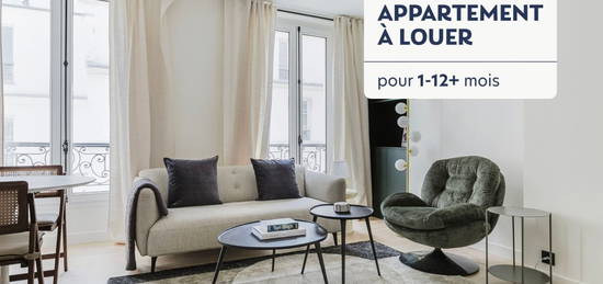 Appartement meublé  à louer, 2 pièces, 1 chambre, 41 m²