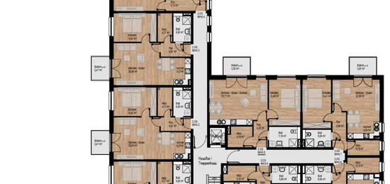 2- Zimmer Wohnung im 2.OG mit EBK - 2. OG WHG 6