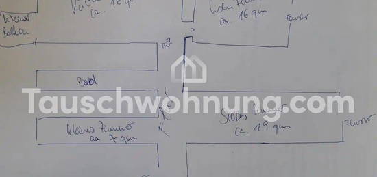 [TAUSCHWOHNUNG] Wohnung mit großer heller Wohnküche