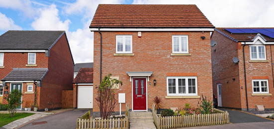 Detached house for sale in Doctor Wright Close, Markfield, Leicester, Leicestershire LE67