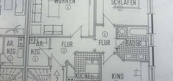 Freundliche 3-Zimmer-EG-Wohnung mit Einbauküche in Rendsburg