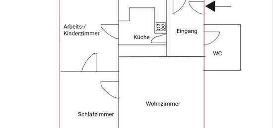 3 Zimmer Wohnung sucht Nachmieter