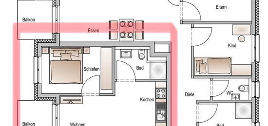 Erstbezug: Moderne Neubauwohnung