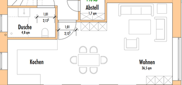 Maisonette-Wohnung in Everswinkel