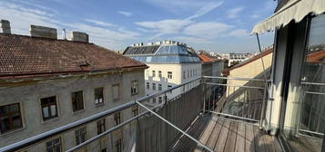 MODERNE MAISONETTE DACHGESCHOSS-WOHNUNG MIT BALKON UND TERRASSE INKL. DAN KÜCHE