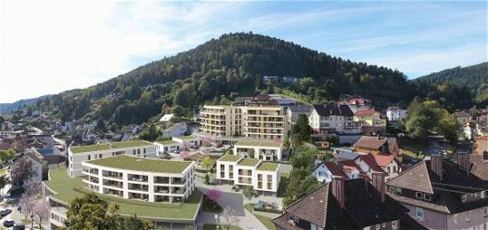 Traumhafte 2-Zimmer-Neubau-Wohnung mit Balkon im herzen von Bad Wildbad