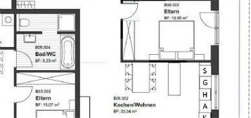 Stilvolle, modernisierte 3-Raum-Wohnung mit Einbauküche