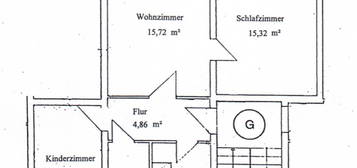 Ansprechende 3-ZKB-Wohnung mit Balkon am Brünlasberg zu vermieten